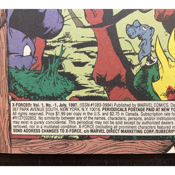 X-Force: Flashback No. -1, Annual No. 3, No. 6, 18 & 28. (Marvel Comics 1992-97) - Picture 4 of 16